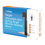 Höhenverstellbarer Standfuß mit Monitorhalterung und Gasdruckfeder für ein Display Packaging Image 2