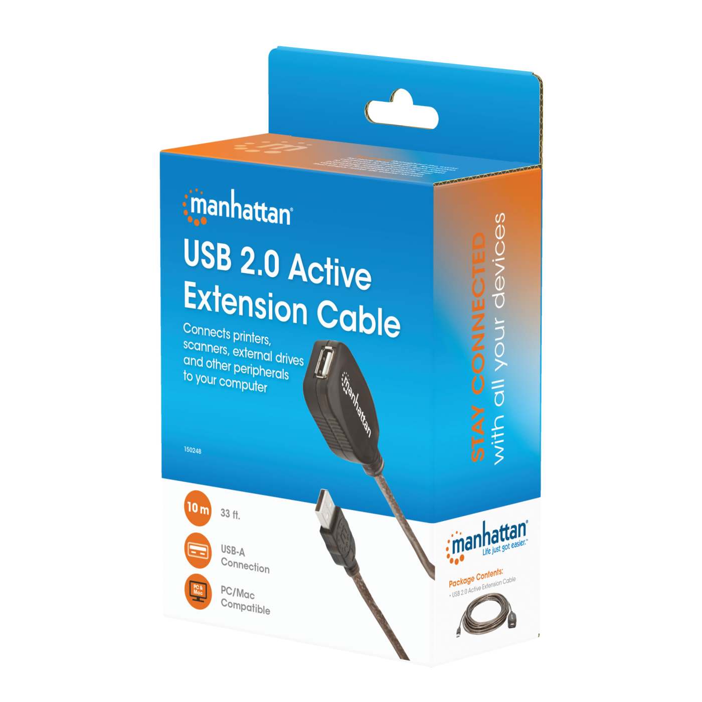 Hi-Speed USB 2.0 Repeater Kabel Packaging Image 2
