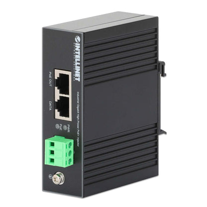 Gigabit High-Power PoE+ Industrie-Injektor Image 1