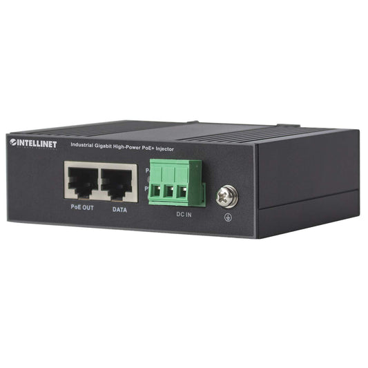 Gigabit High-Power PoE+ Industrie-Injektor Image 1