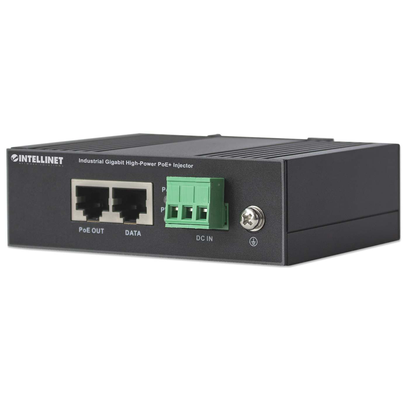 Gigabit High-Power PoE+ Industrie-Injektor Image 3