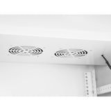Industrieller IP55 19" Wandverteiler mit integrierten Lüftern, 18 HE Image 7