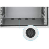 Industrieller IP55 19" Wandverteiler mit integrierten Lüftern, 18 HE Image 8