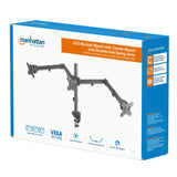 Tischhalterung mit Monitorarm für drei Displays Packaging Image 2