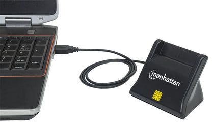 USB-A Chipkartenleser / Smartcard-Lesegerät mit Standfuß Image 6