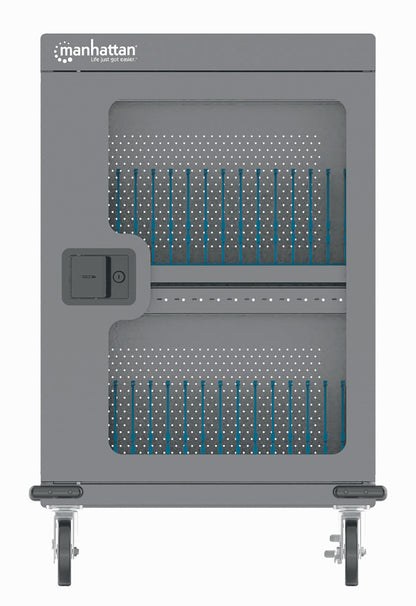 32-Port USB-C Ladeschrank auf Rollen - 18W pro Port Image 4
