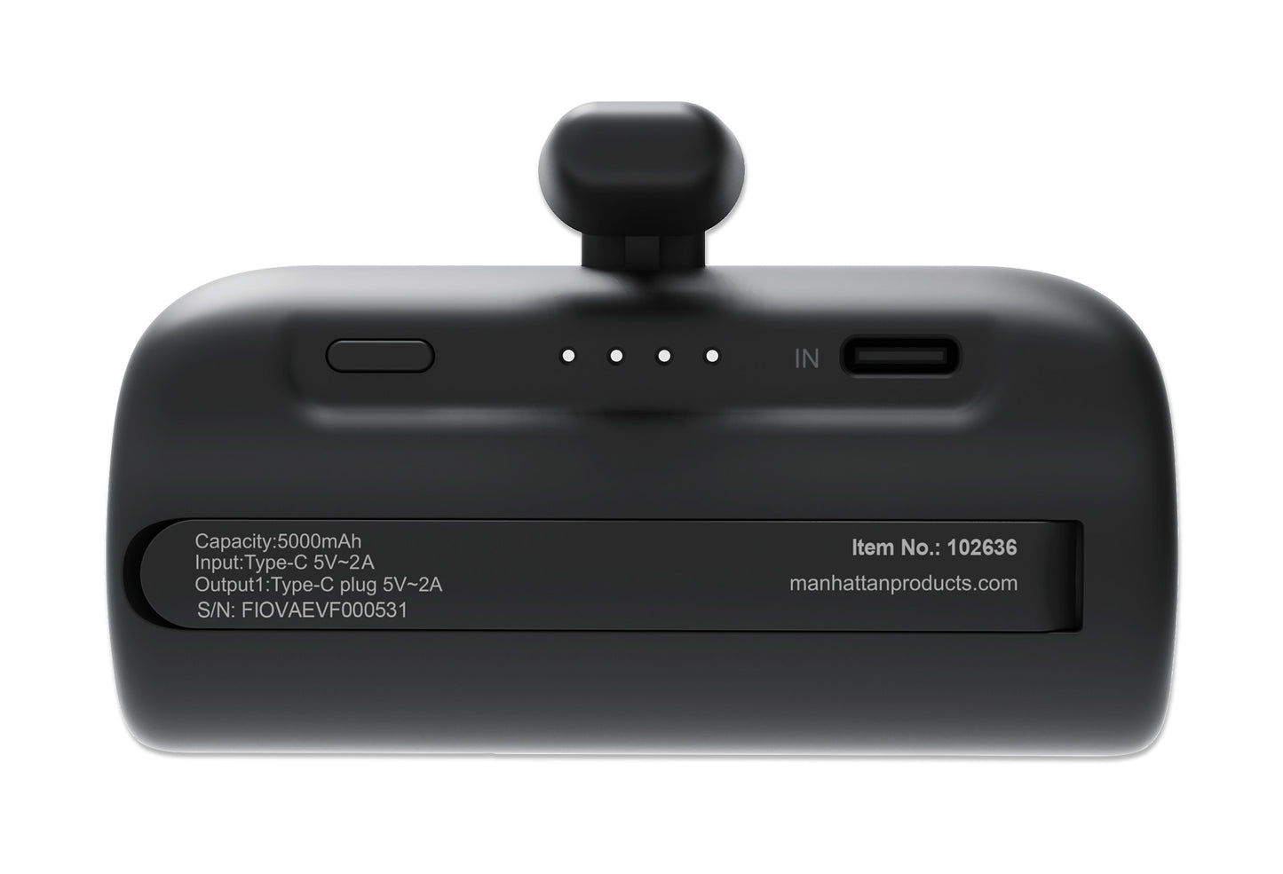 Powerbank 5.000 mAh mit integriertem USB-C-Stecker 10 W Image 5