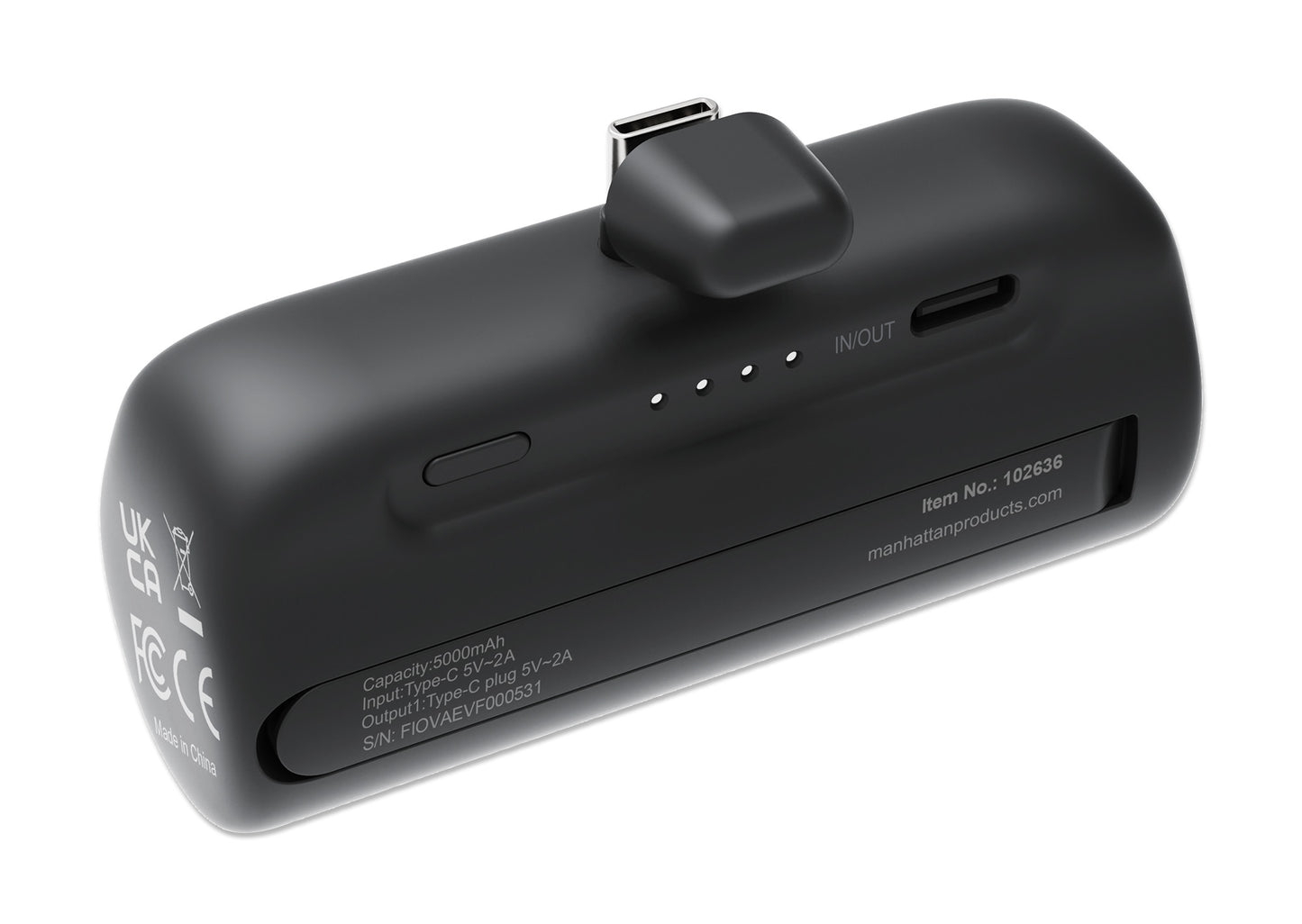Powerbank 5.000 mAh mit integriertem USB-C-Stecker 10 W Image 7