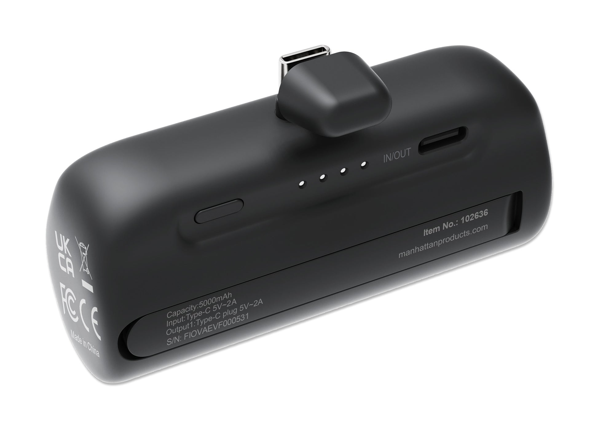 Powerbank 5.000 mAh mit integriertem USB-C-Stecker 10 W Image 7