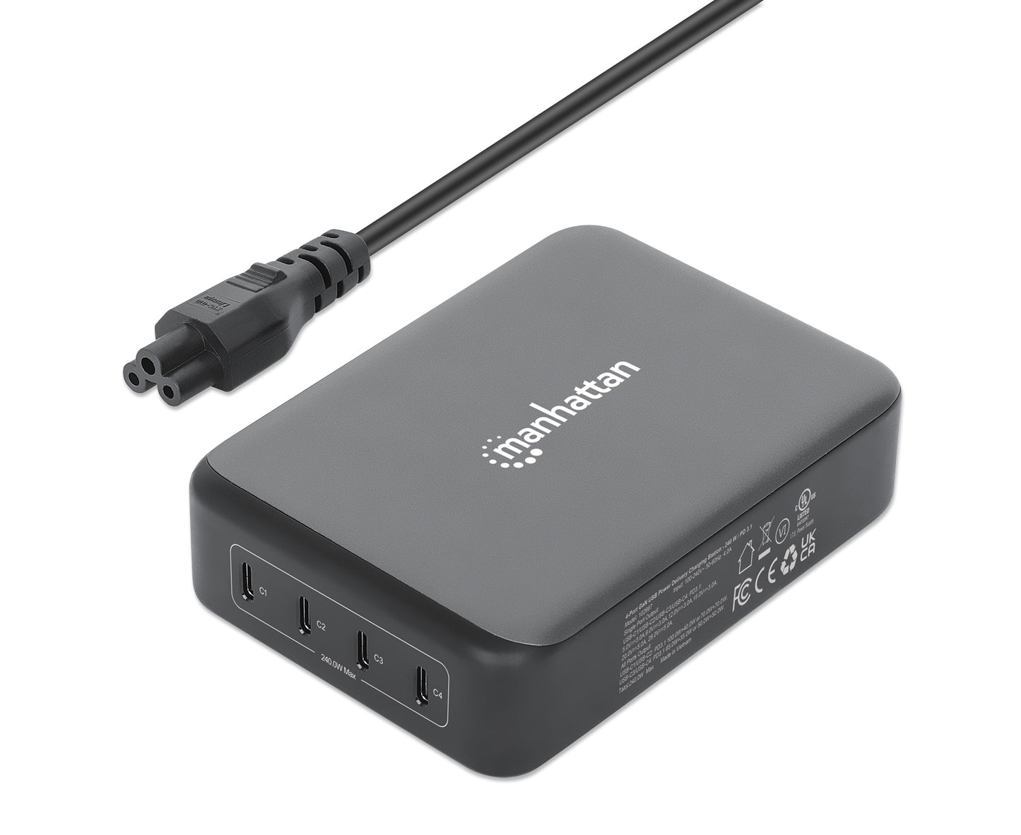 4-Port GaN USB Power Delivery-Ladestation 240 W / PD 3.1 Image 4