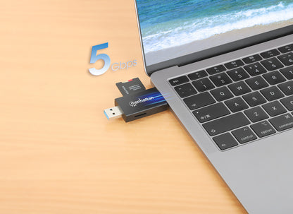 USB 3.0 Typ-C / Typ-A Kombo-Kartenlesegerät / Multi-Card Reader / Writer Image 3