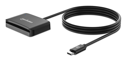 USB-C Chipkartenleser / Smartcard-Lesegerät mit microSD-Slot Image 1