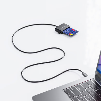 USB-C Chipkartenleser / Smartcard-Lesegerät mit microSD-Slot Image 9