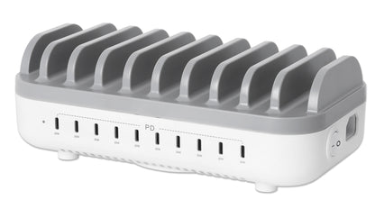 10-Port USB-C Power Delivery-Ladestation - 20W pro Port Image 1
