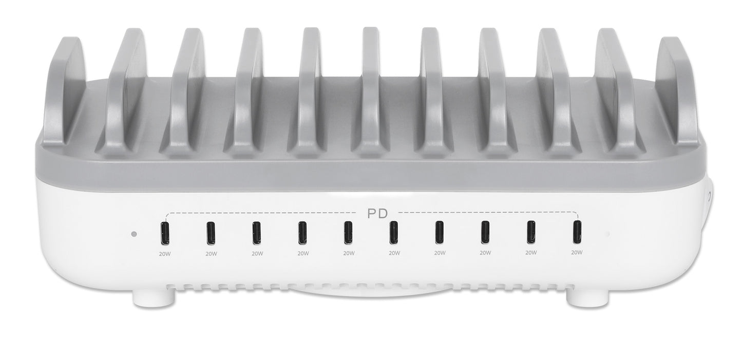 10-Port USB-C Power Delivery-Ladestation - 20W pro Port Image 5