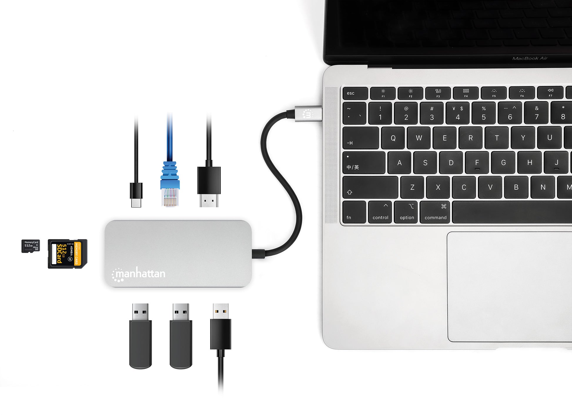 USB-C 8-in-1-Dockingstation mit Power Delivery Image 8