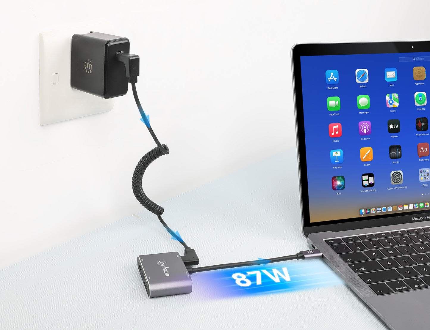 USB-C auf HDMI & VGA 4-in-1 Docking-Konverter mit Power Delivery Image 11