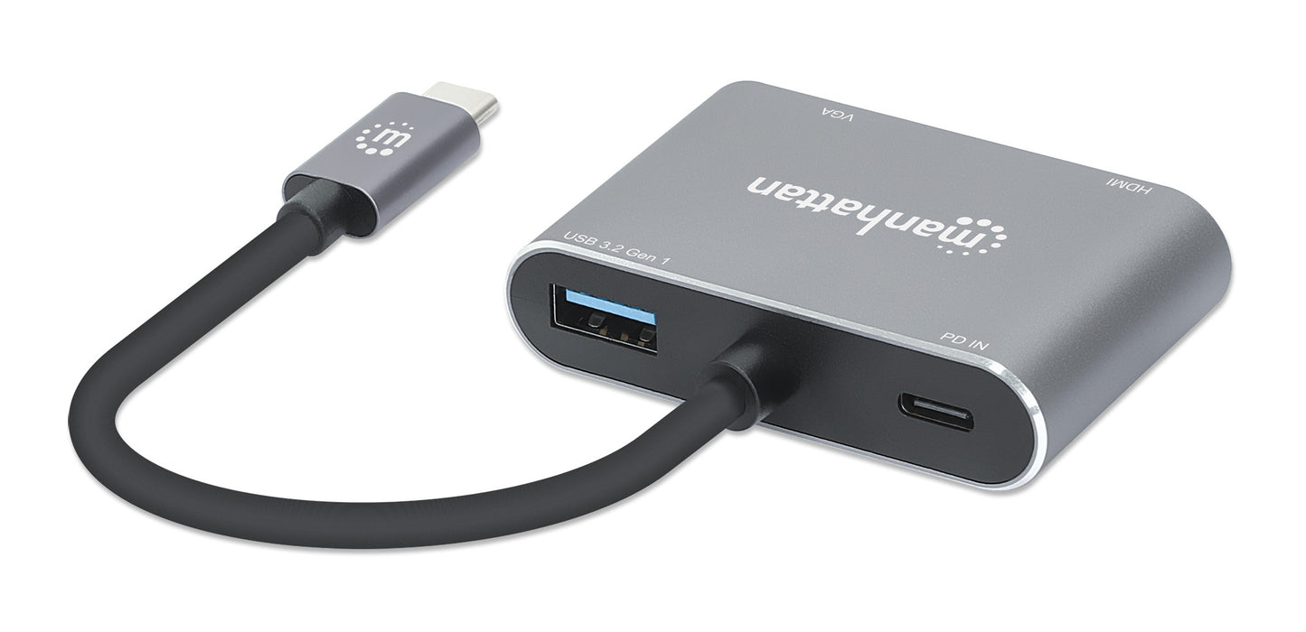 USB-C auf HDMI & VGA 4-in-1 Docking-Konverter mit Power Delivery Image 6