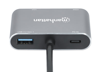USB-C auf HDMI & VGA 4-in-1 Docking-Konverter mit Power Delivery Image 7