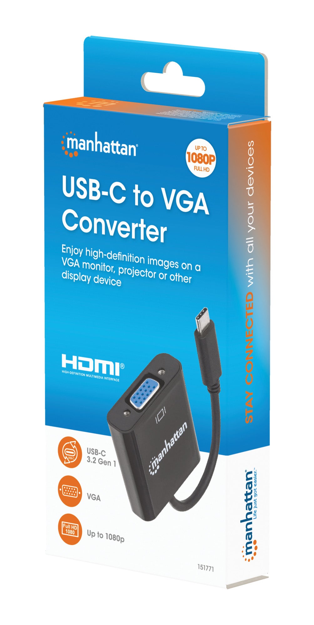 USB-C auf VGA-Konverter Packaging Image 2