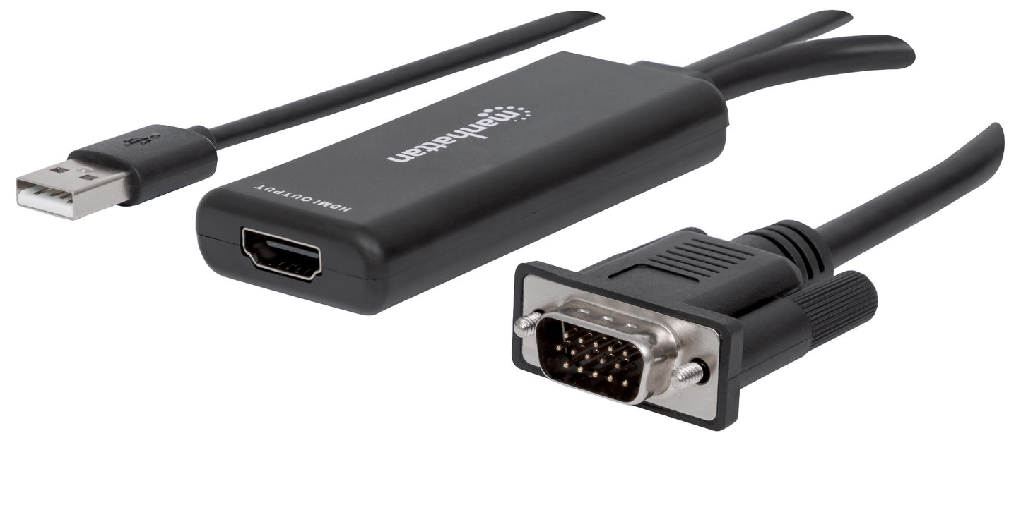 VGA und USB auf HDMI-Konverter Image 1