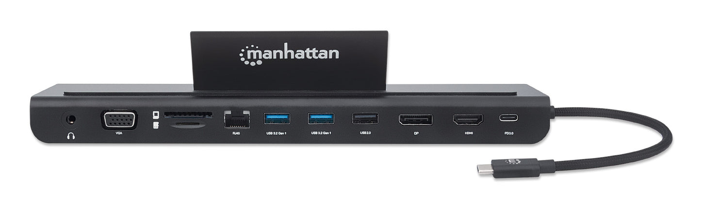 USB-C 11-in-1-Dockingstation mit MST für drei Monitore Image 7