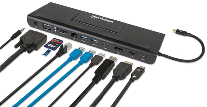 USB-C 11-in-1-Dockingstation mit MST für drei Monitore Image 8