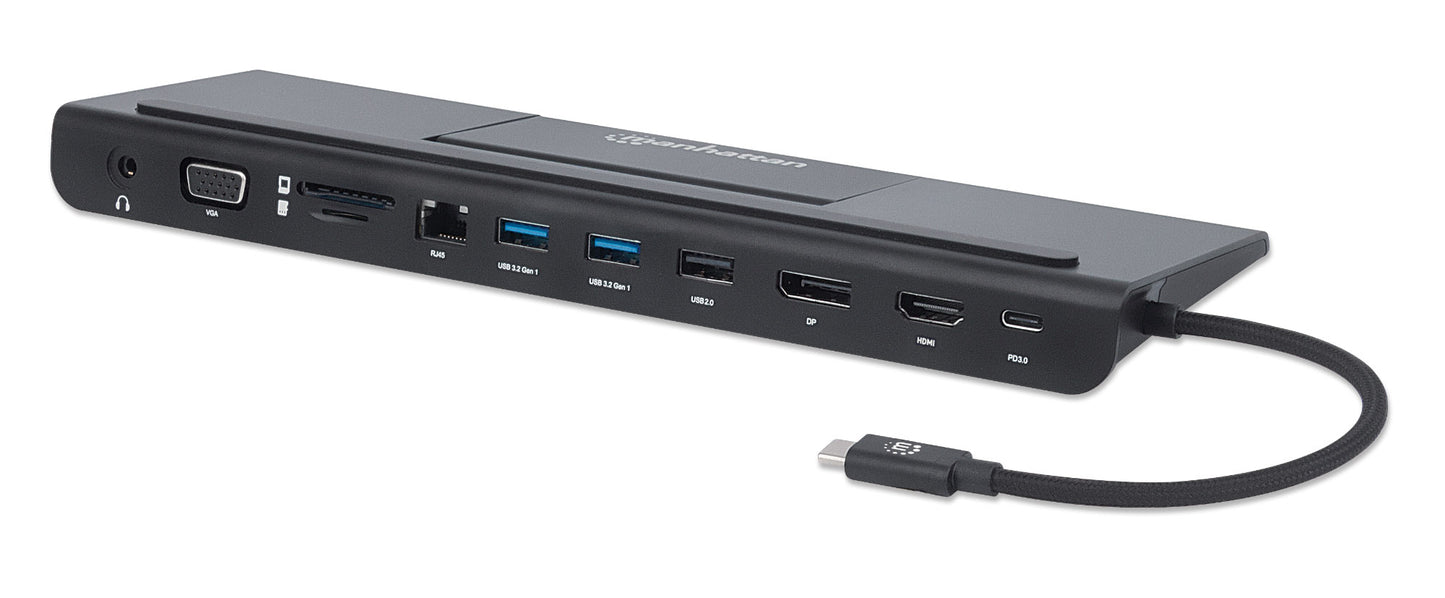 USB-C 11-in-1-Dockingstation mit MST für drei Monitore Image 1