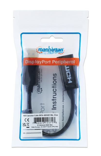 4K@60Hz Aktiver DisplayPort auf HDMI-Adapter Packaging Image 2