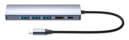 USB-C PD 6-in-1 4K Dockingstation / Multiport-Hub Image 5