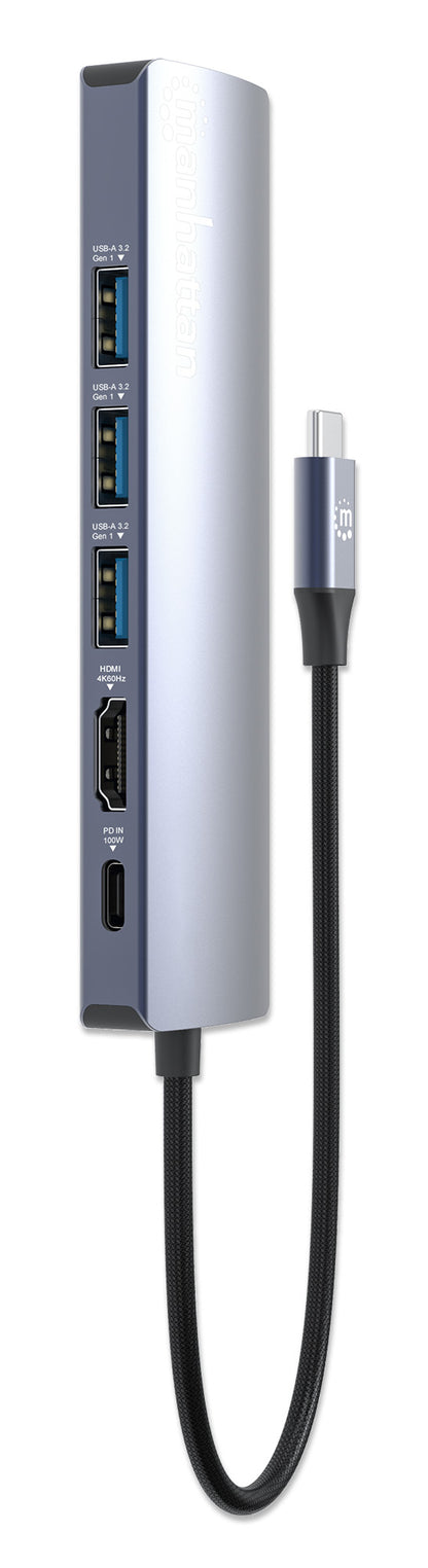 USB-C PD 6-in-1 4K Dockingstation / Multiport-Hub Image 7