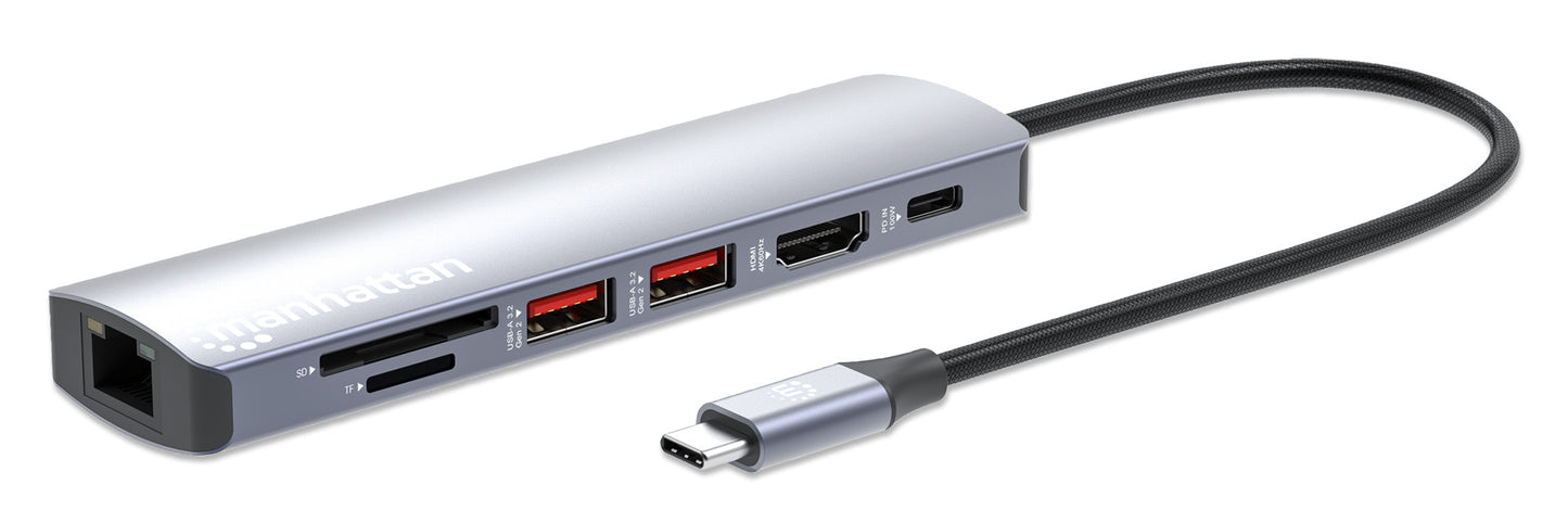 USB-C PD 7-in-1 4K Dockingstation / Multiport-Hub Image 1