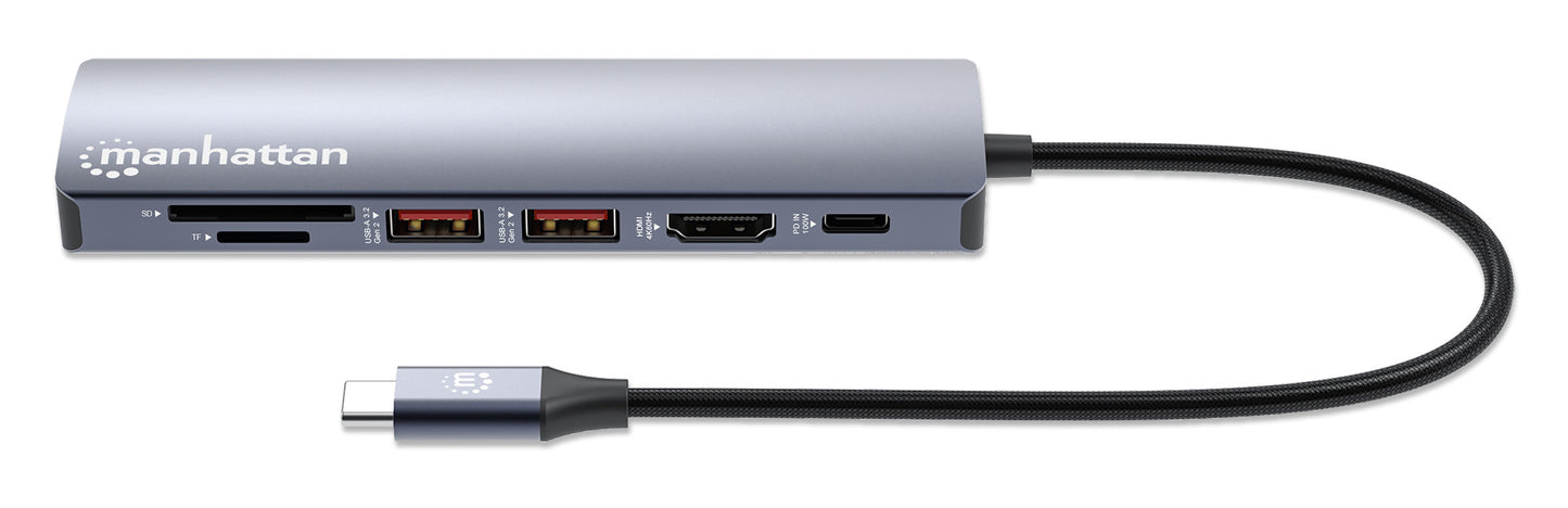 USB-C PD 7-in-1 4K Dockingstation / Multiport-Hub Image 5