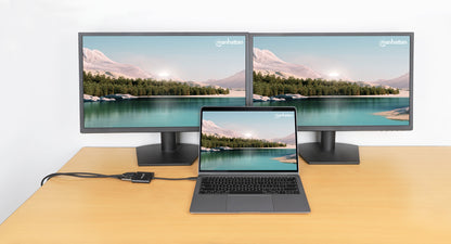 USB-C PD auf Dual-HDMI-Monitor-Adapter für Laptop und Tablet Image 3