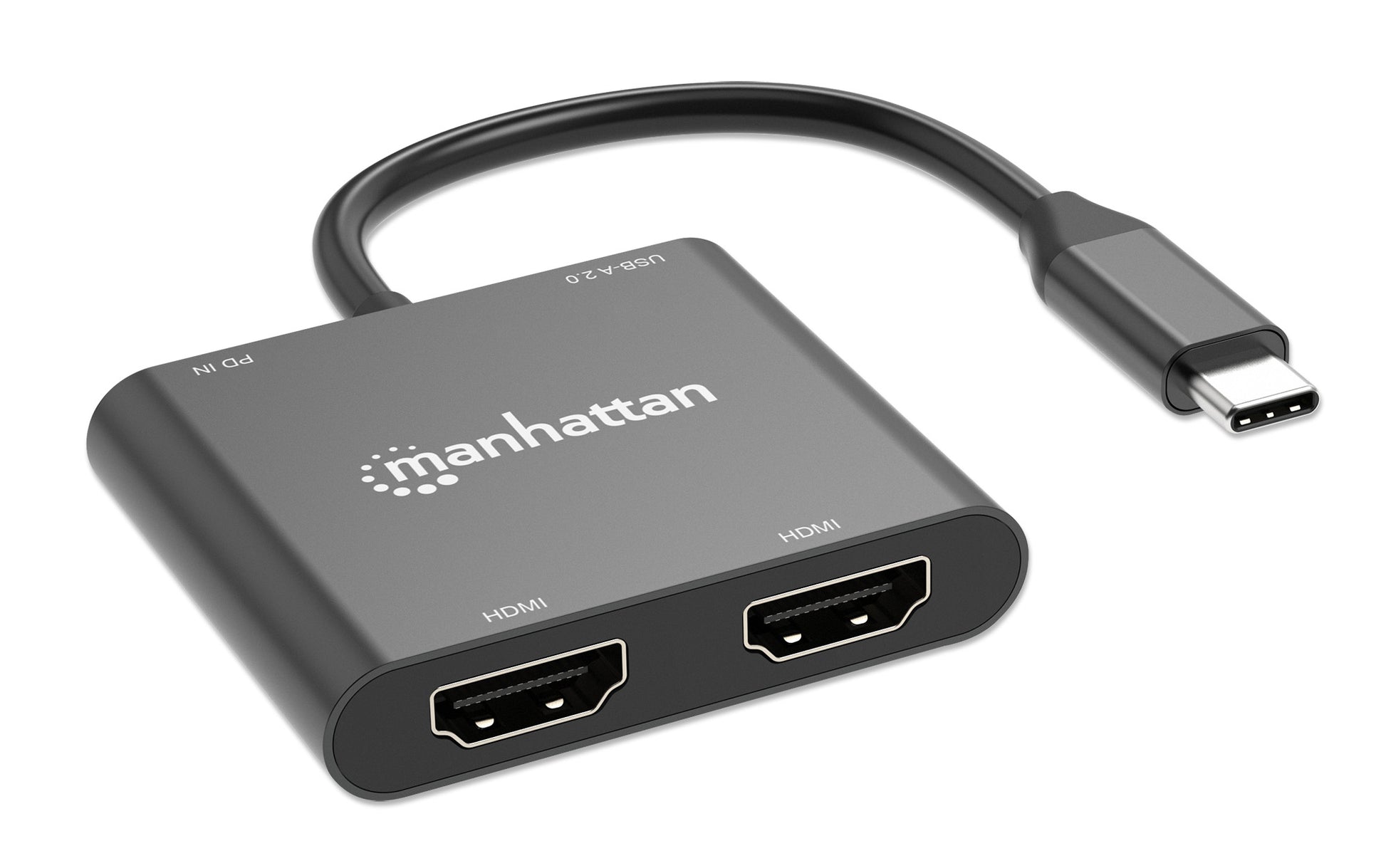 USB-C PD auf Dual-HDMI-Monitor-Adapter für Laptop und Tablet Image 4