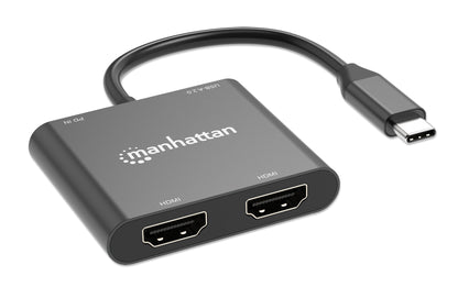 USB-C PD auf Dual-HDMI-Monitor-Adapter für Laptop und Tablet Image 4