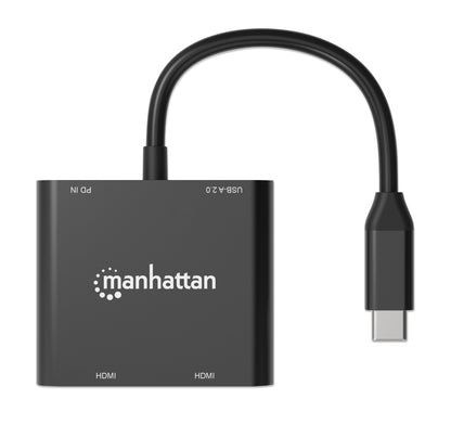 USB-C PD auf Dual-HDMI-Monitor-Adapter für Laptop und Tablet Image 9