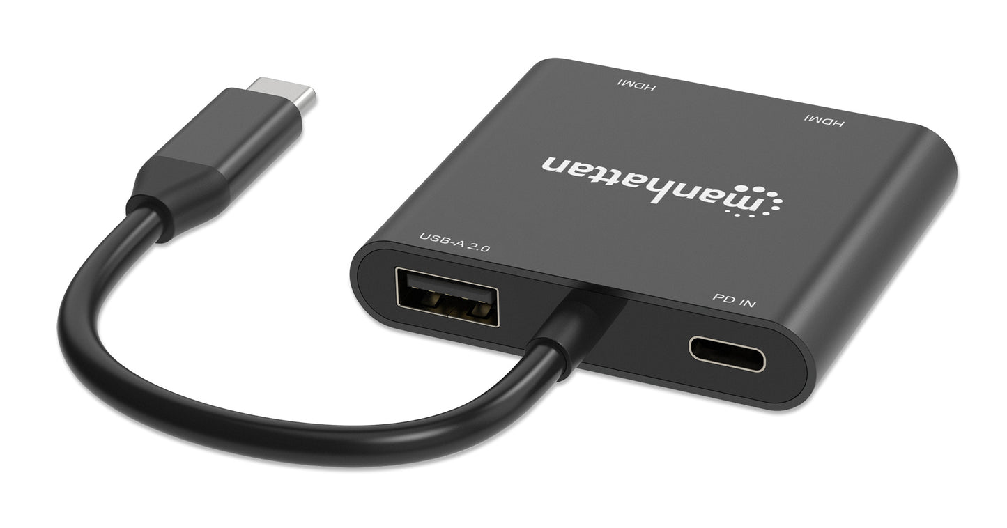 USB-C PD auf Dual-HDMI-Monitor-Adapter für Laptop und Tablet Image 10