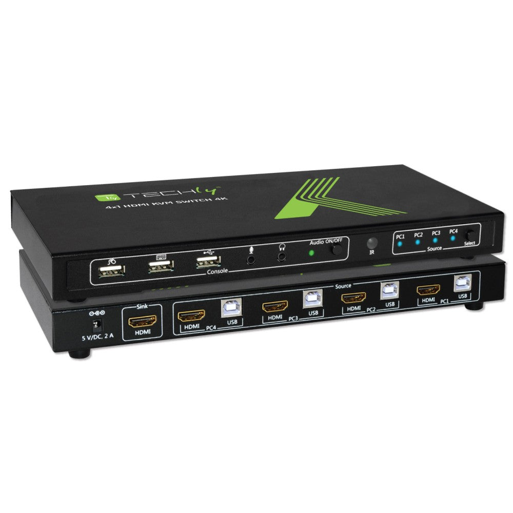 4-Port HDMI KVM-Switch 4K@30Hz Image 1