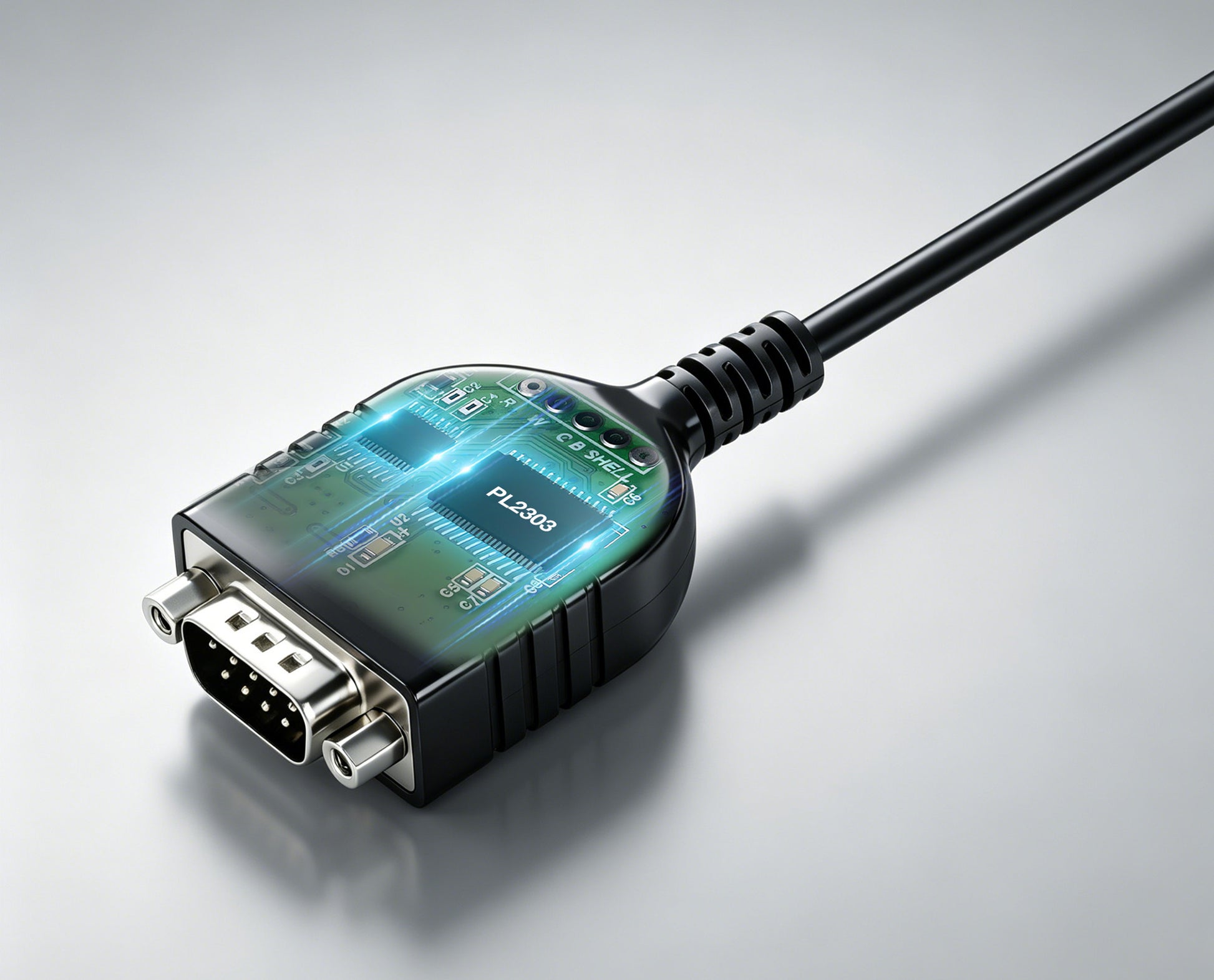 USB-C auf Seriell DB9 / RS232 Adapterkabel, 1 m Image 4