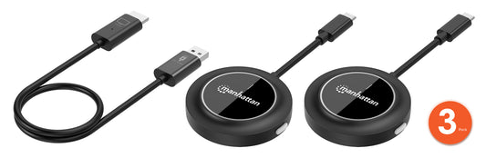 1080p Wireless HDMI-Display-Präsentationsset mit 2 USB-C-Sendemodulen Image 1