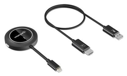 1080p Wireless HDMI-Display-Präsentationsset mit 4 USB-C-Sendemodulen Image 4