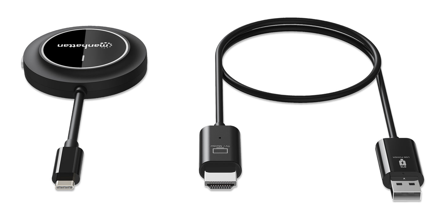 1080p Wireless HDMI-Display-Präsentationsset mit 4 USB-C-Sendemodulen Image 8