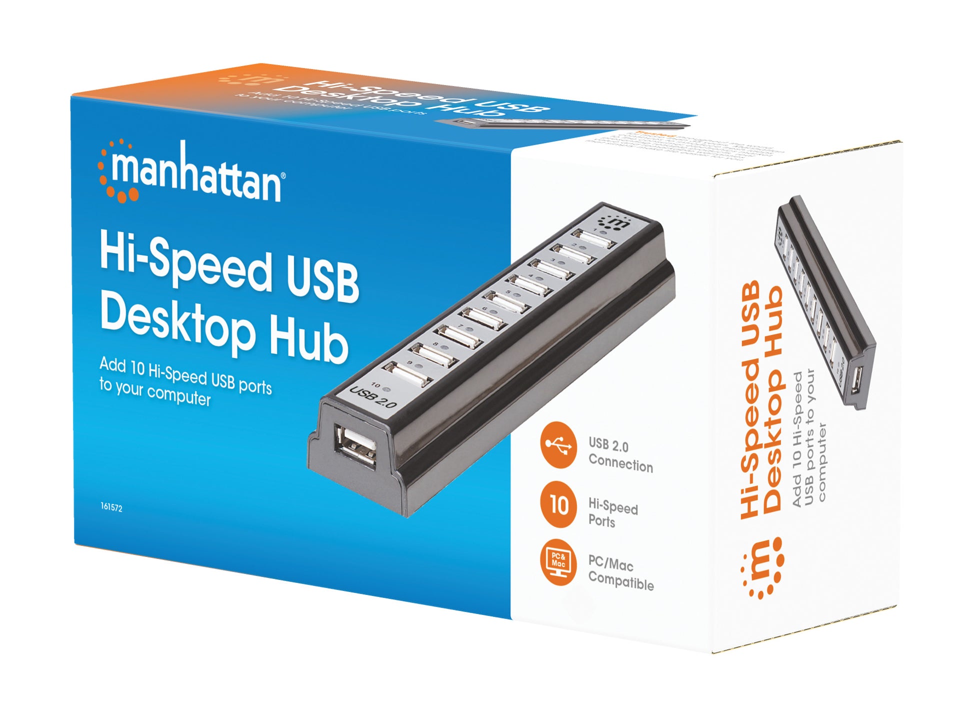Hi-Speed USB 2.0 Desktop Hub Packaging Image 2