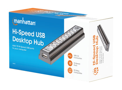 Hi-Speed USB 2.0 Desktop Hub Packaging Image 2