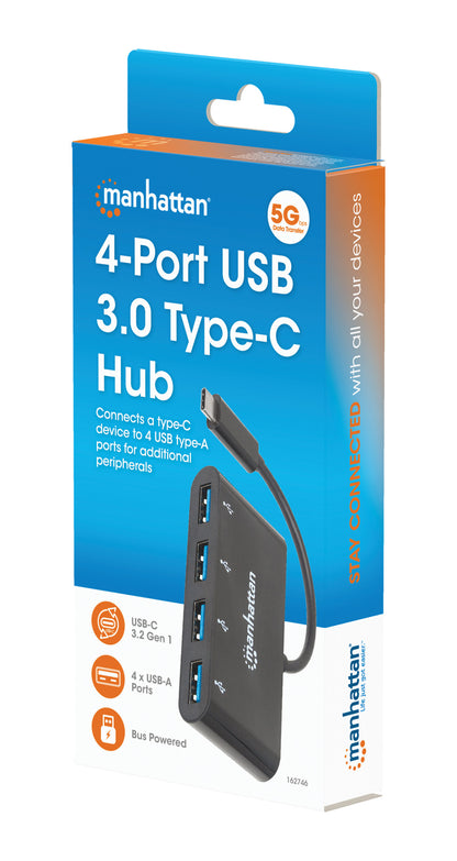 4-Port USB 3.0 Typ-C Hub Packaging Image 2