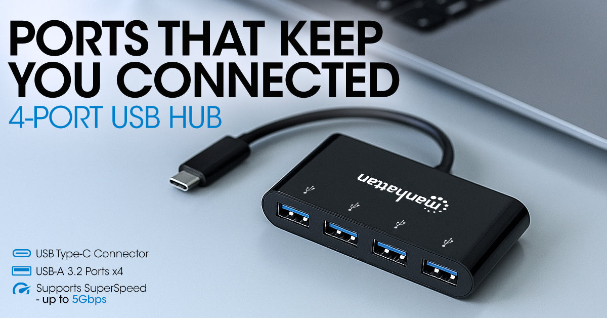 4-Port USB 3.0 Typ-C Hub Image 6