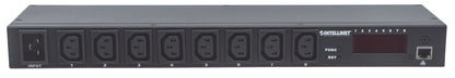 19" 8-fach IP-Steckdosenleiste / Smart PDU mit C13-Kaltgerätesteckdosen Image 3
