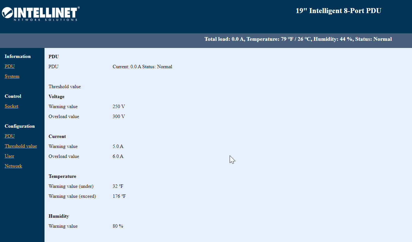 19" 8-fach IP-Steckdosenleiste / Smart PDU mit C13-Kaltgerätesteckdosen Image 7