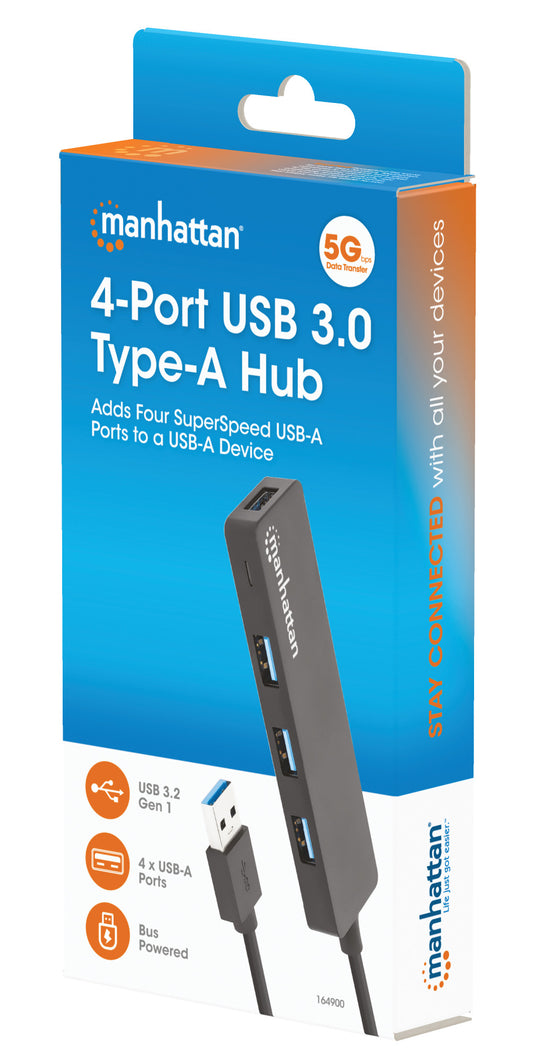 4-Port USB 3.0 Typ-A Hub Packaging Image 2